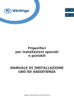 MANUALE DI INSTALLAZIONE USO ED ASSISTENZA