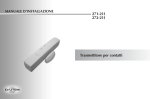 271-21I 272-21I Trasmettitore per contatti