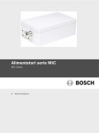 Alimentatori serie MIC - Bosch Security Systems