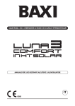 Manuale d`installazione ed uso Luna3 Comfort IN HT Solar
