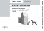 MANUALE D`INSTALLAZIONE Daitem DP8000