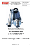 Manuale installazione, uso e manutenzione sistema FEELPURE™