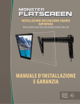 MANUALE d`INSTALLAZIONE E gArANZIA