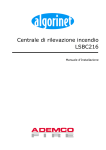 Centrale di rilevazione incendio LSBC216