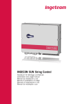 Manuale Installazione INGECON SUN StringControl 160