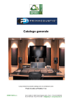 Primacoustic Catalogo Generale logo 30