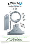 sistemi anticaduta en 795 manuale d`installazione, uso e