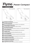 OM, Flymo, Power Compact 330, Power Compact 400
