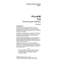 Thermocouple Calibrator