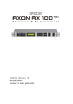 AXON AX 100 mkll v. 1.0 (Italiano)