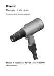 Attrezzo di installazione AV&trade;30 &ndash; 73434-02000