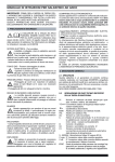 Manuale di istruzioni in italiano