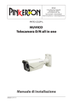 Manuale di installazione Telecamera D/N all in one