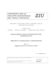 Regolamento di fognatura e depurazione del Consorzio (e