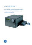 Monitor UV-900 Istruzioni di funzionamento