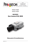 Box Camera D/N, WDR Manuale di installazione