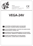 VEGA-24V - Manual de instrucciones (I,GB,F,E)