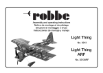 Robbe Light Thing W. Mount. Pcs & Cove