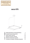 seca 676 - Scale Manuals