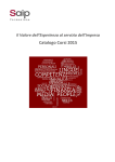 Catalogo formativo per area tematica