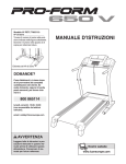 MANUALE D`ISTRUZIONI