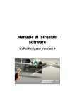 Manuale di istruzioni software