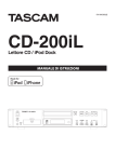 CD-200iL Owner`s Manual