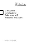 Manuale di installazione Telecamera IP nascosta TruVision