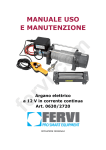 MANUALE USO E MANUTENZIONE