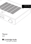 Manuale - Cambridge Audio