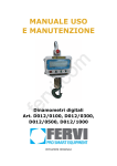MANUALE USO E MANUTENZIONE