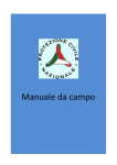 Manuale da campo - Protezione Civile Regione Campania