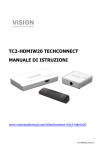 TC2-HDMIW20 TECHCONNECT MANUALE DI ISTRUZIONI