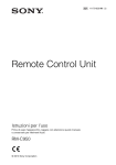 Remote Control Unit