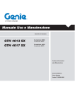 Manutenzione - Genie Industries