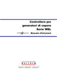 Controllore per generatori di vapore Serie WBL