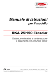 RKA 25/150 Ekosolar - Certificazione Energetica