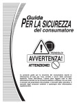 La presente guida per la sicurezza del consumatore riporta le