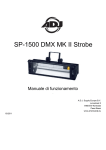 SP-1500 DMX MK II Strobe - Audio-luci