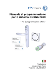 Manuale di programmazione per il sistema OMEGA