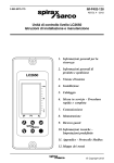 Unit&agrave; di controllo livello LC2650 Istruzioni di