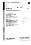 309834f , Flussometro a ingranaggio elicoidale