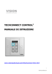 TECHCONNECT CONTROL3 MANUALE DI ISTRUZIONI