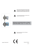 MANUALE DI ISTRUZIONI PER LE POMPE DOSATRICI