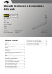 Manuale di istruzioni e di descrizione delle parti - MSE