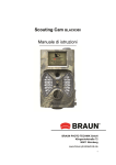 BRAUN Scouting Cam BLACK300_Manuale di istruzioniItalian