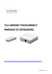 TC2-HDMIW7 TECHCONNECT MANUALE DI ISTRUZIONI