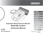 Model M6 Comfort Instruction Manual