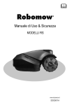 Scarica il manuale di istruzioni del Robot Robomow