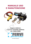 MANUALE USO E MANUTENZIONE